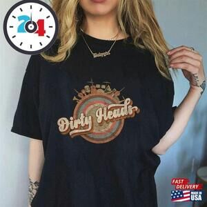 T-Shirt Music Designs  Retro Dirty Heads Gift For Fan Unisex